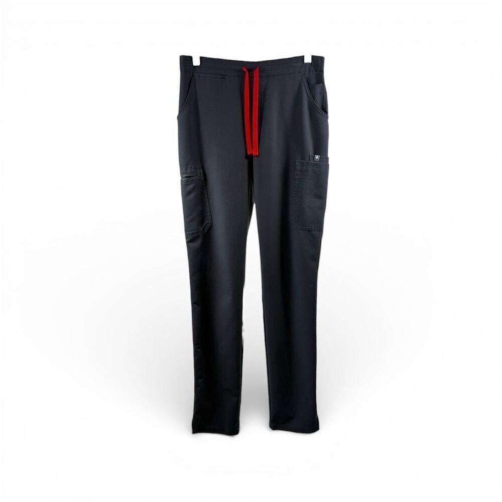 Figs Charcoal Gray Scrubs Small Tall